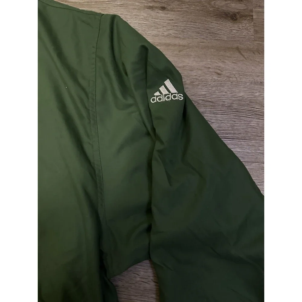 Vintage Adidas Jacket‎ Men's Size XL Clima Shell Windbreaker Green Golf Pullover